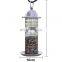 Favorable Price Cheap Top Selling Hanging Mesh Metal Tube Tree Face Bird Feeder