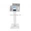 Free Standing  Mask Glove Hand Sanitizer Dispenser Metal Multifunctional Display Racks