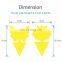 Factory Supply OEM Wholesale Cheap Free Samples Hot Garden Jardin Yellow Butterfly Shape Sticky Glue Insect Fly Killer Traps