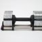 High Quality Muscles Exercise 4kg Increment Rotating Handle Dumbbells