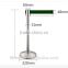 crowd control barrier-Stainless Steels Retractable queue stand-barrier poles_queue barrier