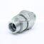 Steel mini hydraulic fittings to prevent oil loss for hydraulic pump check valve stainless steel