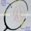 Custom multicolor 22-35lbs light weight badminton racket customize