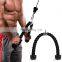 gym tricep pull down rope gym equipment fitness tricep rope cable attachment