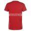 OEM High Quality Plain Cotton O Neck Sports t Shirts Men's Sports Bamboo Cotton T-shirt