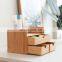 Bamboo Cosmetic Hot Selling Creative Design Drawer(old) Bamboo Storage Box Home Storage & Organization Kitchen & Tabletop