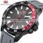 Mini Focus MF0020G Relojs Original Hand Watches for Men Quartz Waterproof Silicone Men Wrist Watch
