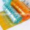 Orange Ribbed PVC curtain/ soft PVC curtain strip roll