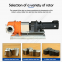 Qinping QP186M SS lobe pump with explosion-proof motor transport sewage, sludge and high viscisity and solid content material