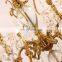 modern luxury decorative gold pendant lamp living room luxury crystal brass lamp small chandelier