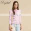 Wholesale Women's Keep Warm Pullover Pink Ladies Cable Cashmere Sweater