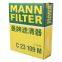Filtro original genuino de cabina MANN, filtro de motor de automóvil C23109M C23109M para VW