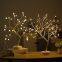 Tabletop LED Tree String Light Copper Wire Tree Lights DIY Artificial Light Tree Lamp Decor Gift Home Wedding Festival Holiday