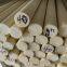 Custom processing of plastic rods. We have uA rods in their natural colors, available in yellow and white nylon materials.