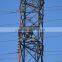 8m 750daN Galvanized Electric Service Pole Against Earthquake Of 8 Grade