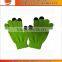 Wholesale cheap winter knitting gloves,black acrylic gloves for touch screen