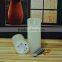 simulated flame ivory wax moving flame led candle with remote