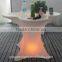 PE Plastic Bar Table with LED light and remote YXF-7871E