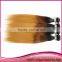 Cheap Wholesale Ombre Remy Straight Hair Colored Hair Straight Brazilian Hair Weave