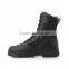 black leather wedge military boot army military boots / hot men leather hiking boot military boot 2015