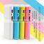 REYON 2016 best quality colorful smart mobile 12000mah 18650 battery power bank with head lamp and Atmosphere lamp for iphone