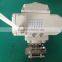 SS304 /SS316 Electric 3PC Ball Valve 220V AC/110V AC/ 24V DC