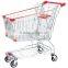 Popular sell cheap wire metal shopping trolley price with high quality