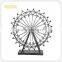Ferris Wheel Shape Metal Crafts for Christmas Decoration