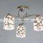 lamp holder white Chandelier light with flower for living room made in china