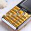 Cheapest fashion feature mobile phone for senior with unbreakable LCD 2.0" HQ screen