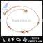 Jewellery Fashionable 316L Stainless Steel Style Fish Charm Sexy Slave Anklet Chain