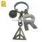 Custom qr code number basketball football key chain / sport key fobs