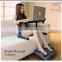 Ergonomic Office height angle adjustable plastic massage Footrest