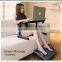 Ergonomic Office height angle adjustable plastic massage Footrest