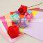 Decoration Product Type and Paper Material Folding Paper Rose Flowers