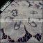 2015 designer ladies dresses flowers style knitting nylon cotton rayon fabric