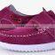 Slip on sude kids casual dress shoes