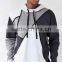 Feathers Colorblock Pullover Hoodie Sweatshirt