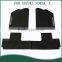 3pc Carpet Floor Mat Set Hatchback in Black for Suzuki Forsa 1 car liner