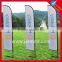 Portable screen printing promotion teardrop flag banner