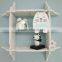 floating hanging wall shelf , adjustable wall mount shelf