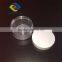 Top grade cosmetic packaging PETG cream jar