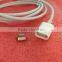 White ABS FCC UL CE ROHS certificate magnetic removable lightnin connector lightnin cables compatible with iOS 9