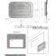 SK4-024-1 Industrial Cabinet Door Handle/folding handle