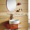 Bathroom Furniture Towel Cabinet Round Wash Basin Corner Cabinet With Drawer