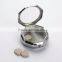Polygon cool antique metal medicine pill box