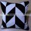 Embroidered Polyester/cotton Canvas Handemade Printing Outdoor Cushion