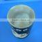 ghost led battery white light candle for cemetery