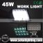 Manufacturer in Guangzhou 10v 30v IP67 45W DRL led working lighting bulb