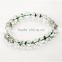 Factory wholesale fashion gemstone Multicolored crystal hand string beads natural green Phantom Crystal Bracelet hand jewelry